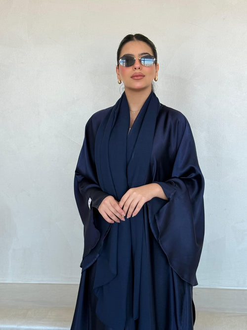 Silk farasha abaya