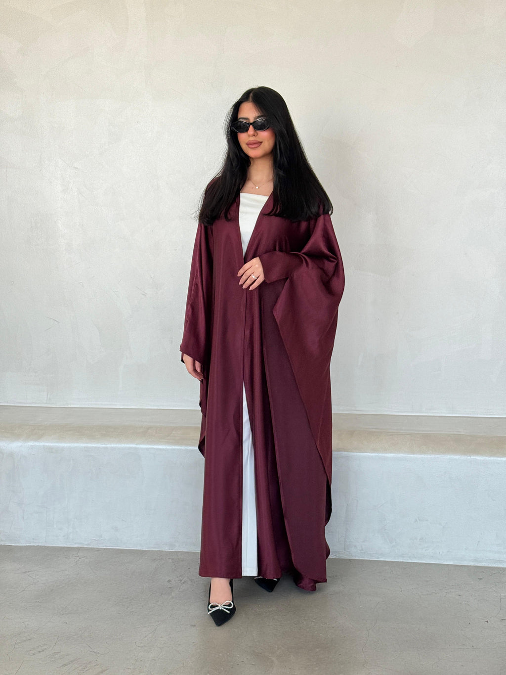 Silk Farasha Model Abaya
