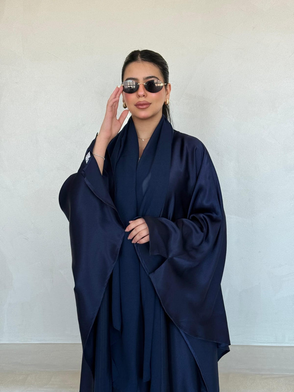 Silk farasha abaya