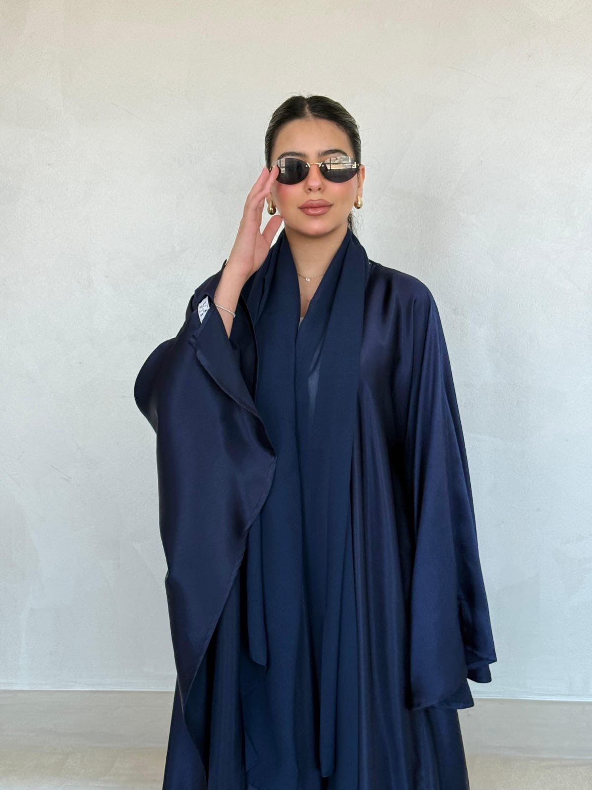 Silk farasha abaya