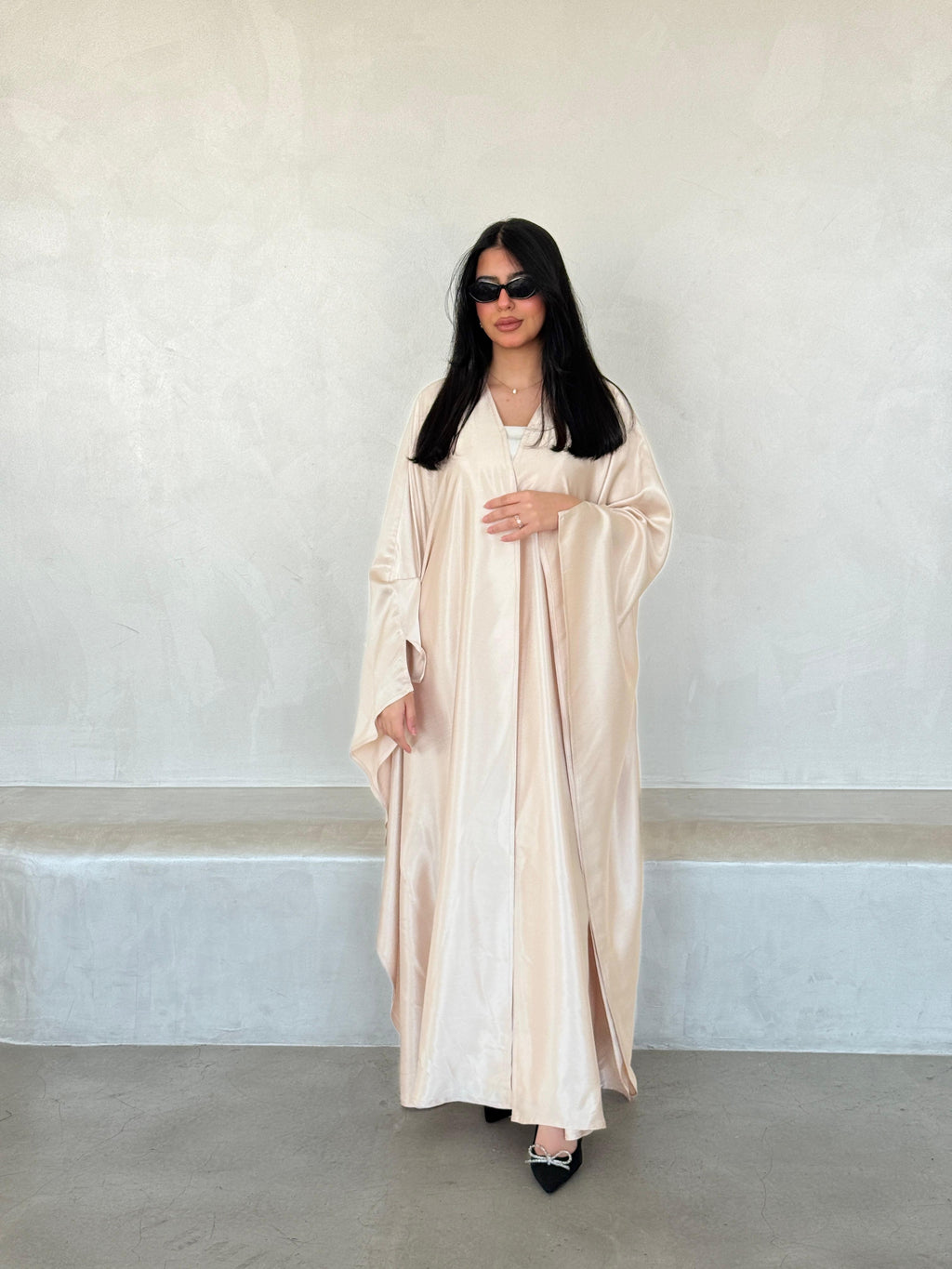 Silk Farasha Model Abaya