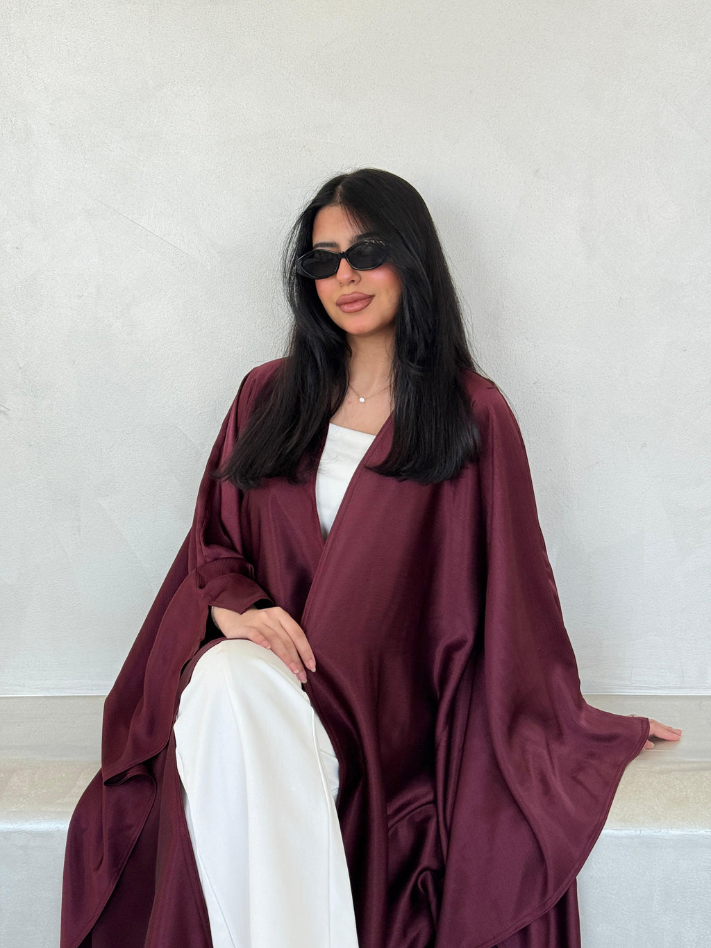 Silk Farasha Model Abaya