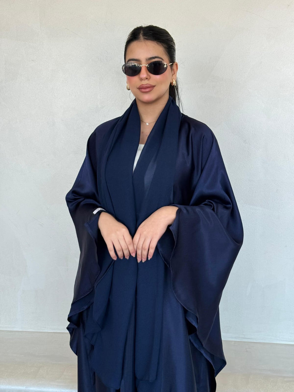 Silk farasha abaya
