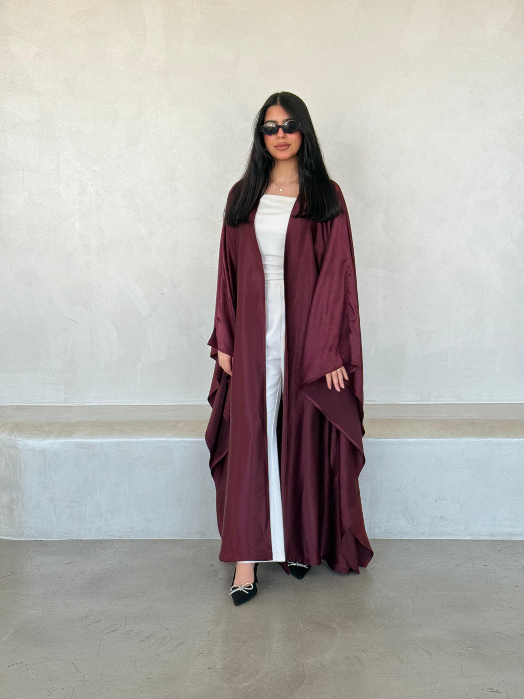 Silk Farasha Model Abaya