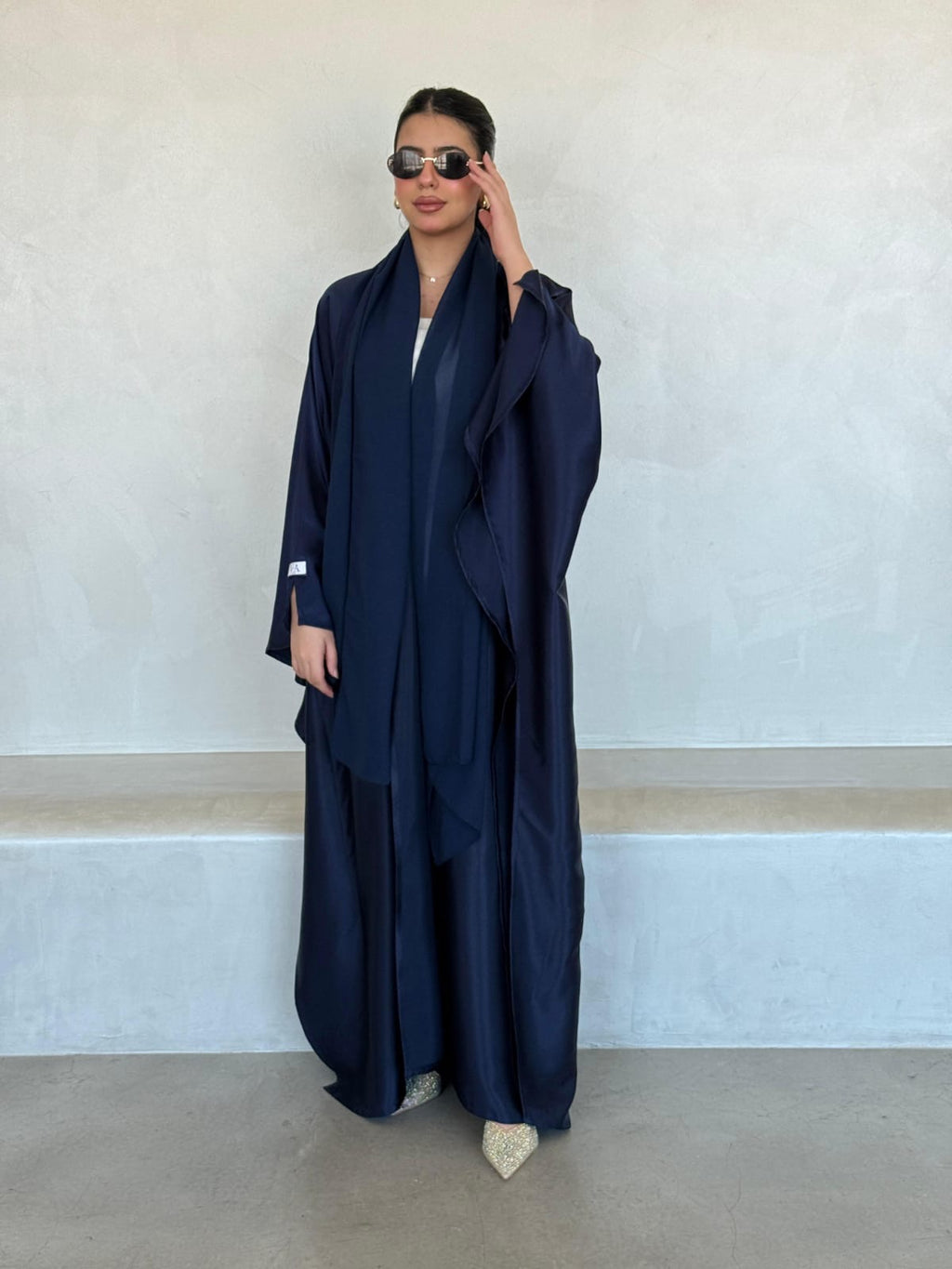 Silk farasha abaya